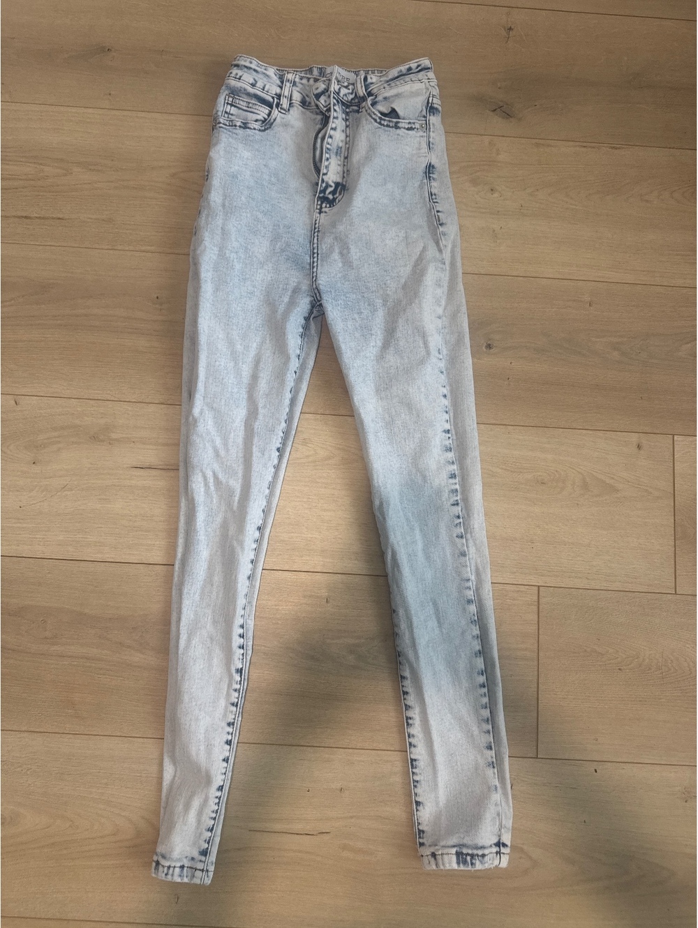 Chipre Women's Light Wash High Waist Skinny Jeans Size 25